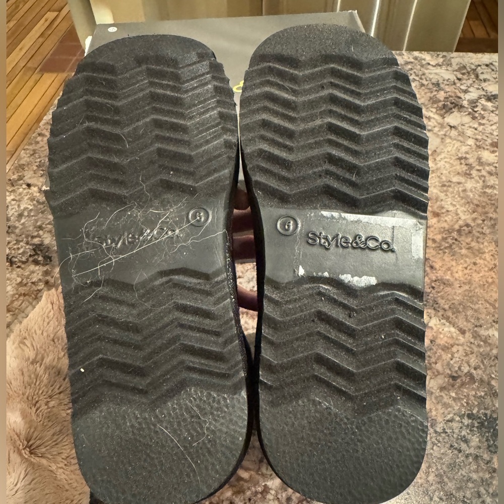 Style & Co. Black Winter Boots - Picture 6 of 6